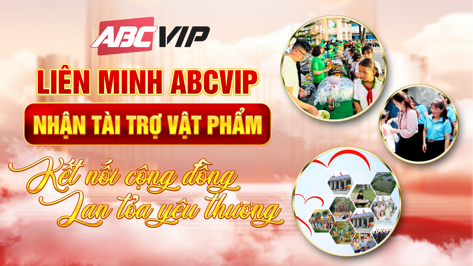 ABCVIP Tài Trợ Vật Phẩm
