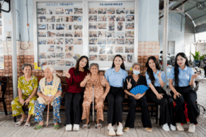 liên minh ABCVIP đã tổ chức chương trình thiện nguyện “Ấm Áp Tuổi Già