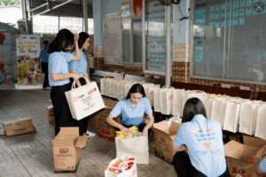 liên minh ABCVIP đã tổ chức chương trình thiện nguyện “Ấm Áp Tuổi Già